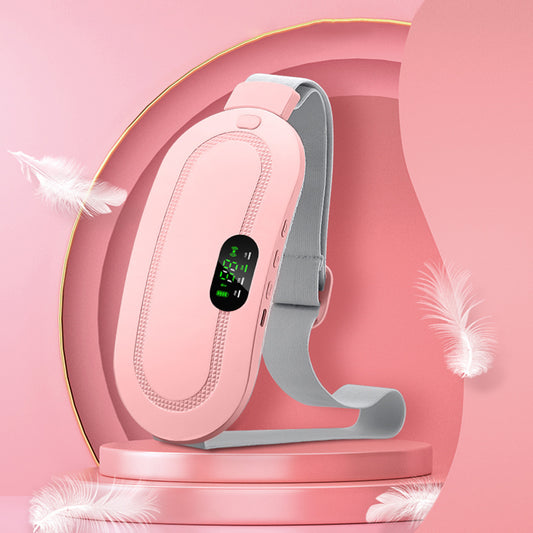 Ceinture chauffante et vibrante menstruelle intelligente, soulagement des douleurs et crampes